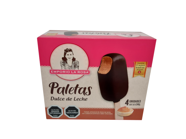 Paleta de Dulce de Leche