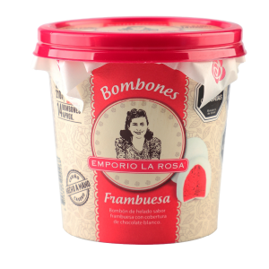 Frambuesas-Bombones Emporio La Rosa – helado artesanal con sabor auténtico