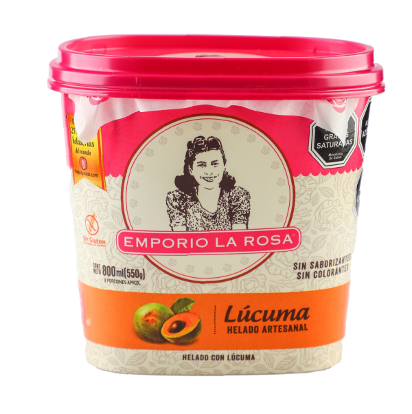 Lúcuma Emporio La Rosa – helado artesanal con sabor auténtico