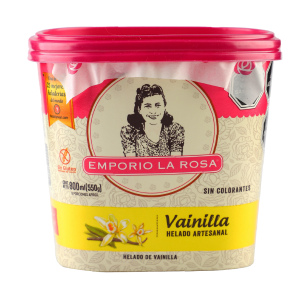 Vainilla Emporio La Rosa – helado artesanal con sabor auténtico