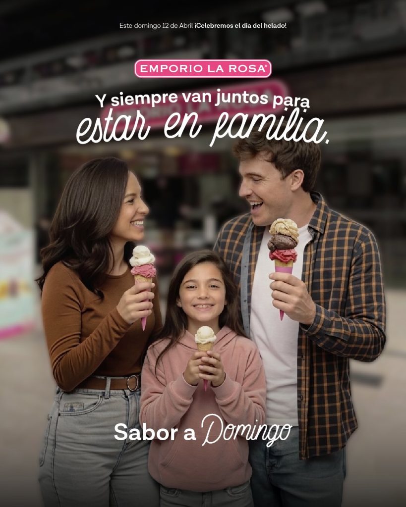 Celebrar el Día del Helado en Chile 2026 en Emporio la Rosa