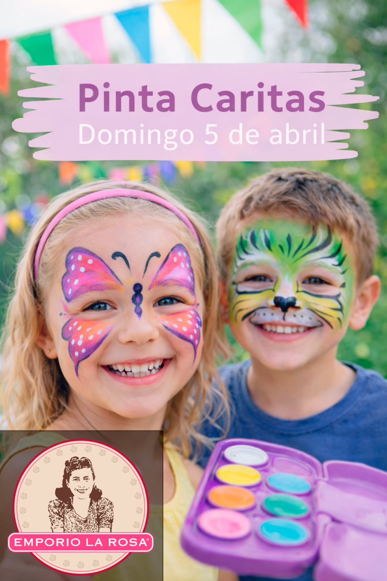 Emporio La Rosa invita a todas las familias a disfrutar de una jornada especial con pintura facial para niños
